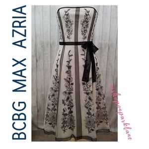 BCBGMaxAzria Strapless Evening Dress, Size 10